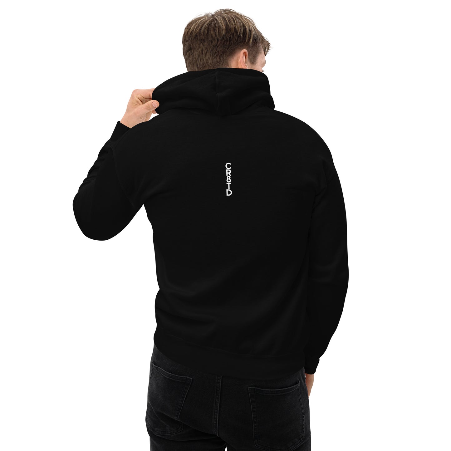 Men's #Redeemed - Luxury Black Hoodie