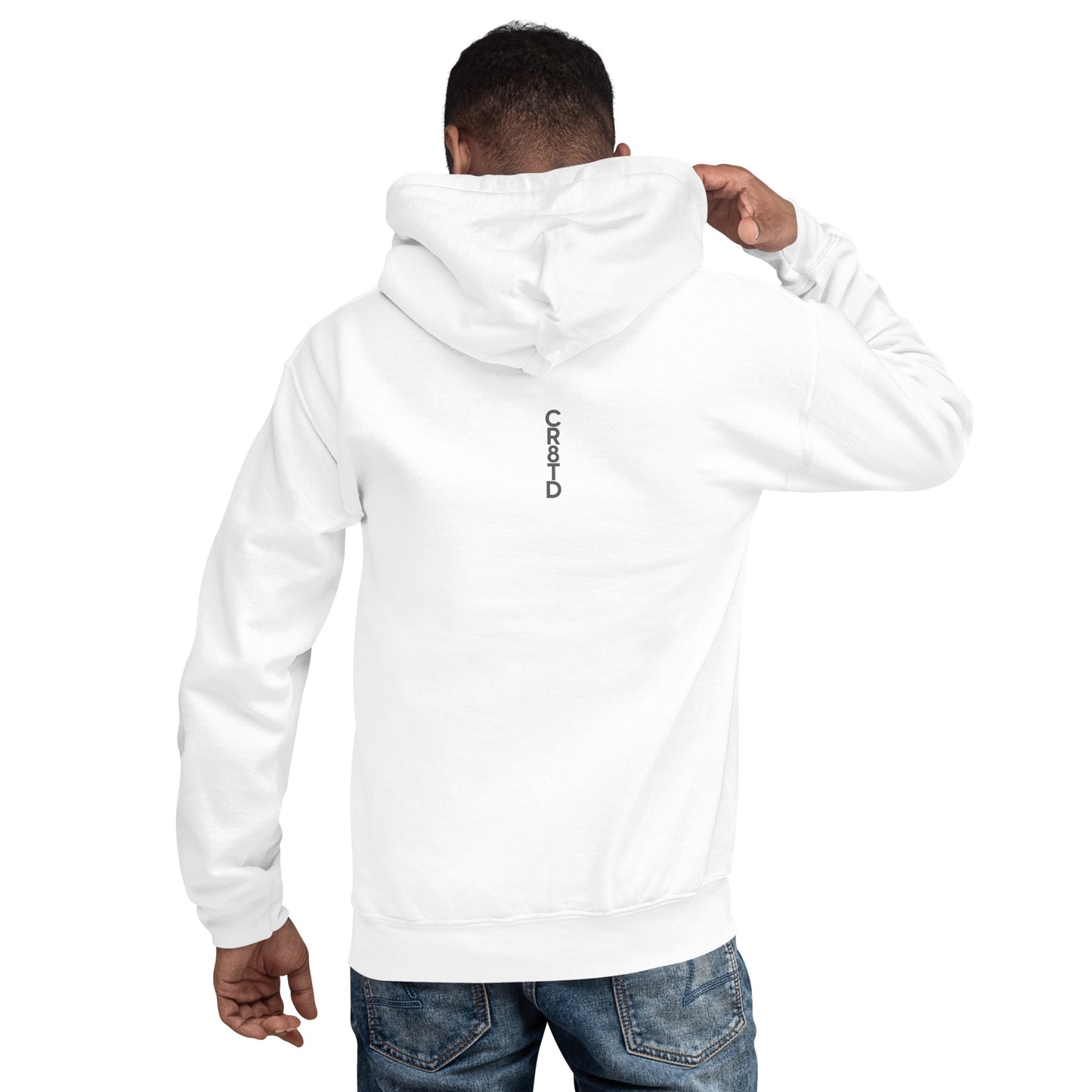 Men's #Repented - Luxury White Hoodie