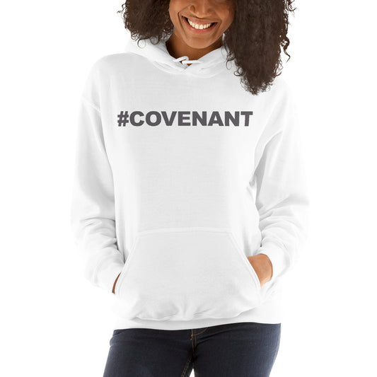 Women's #Covenant - Luxury White Hoodie